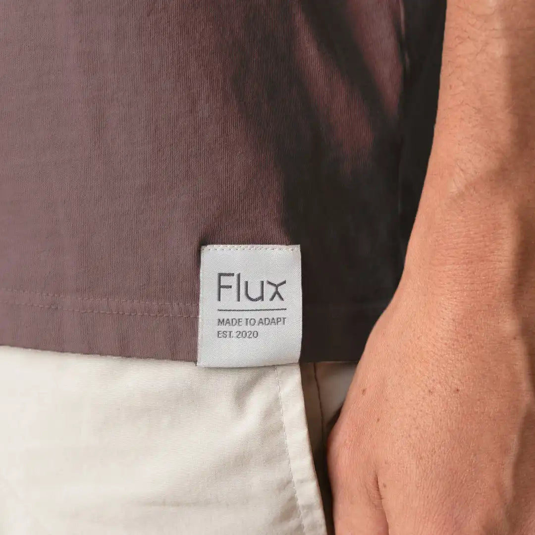 Short Sleeve Graphic Crew Neck - Dusty Mauve