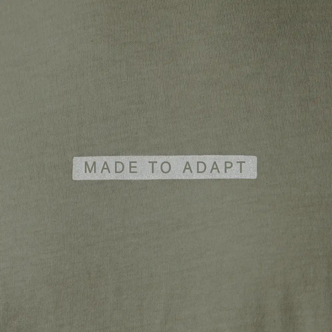 Short Sleeve Graphic Crew Neck - Washed Olive
